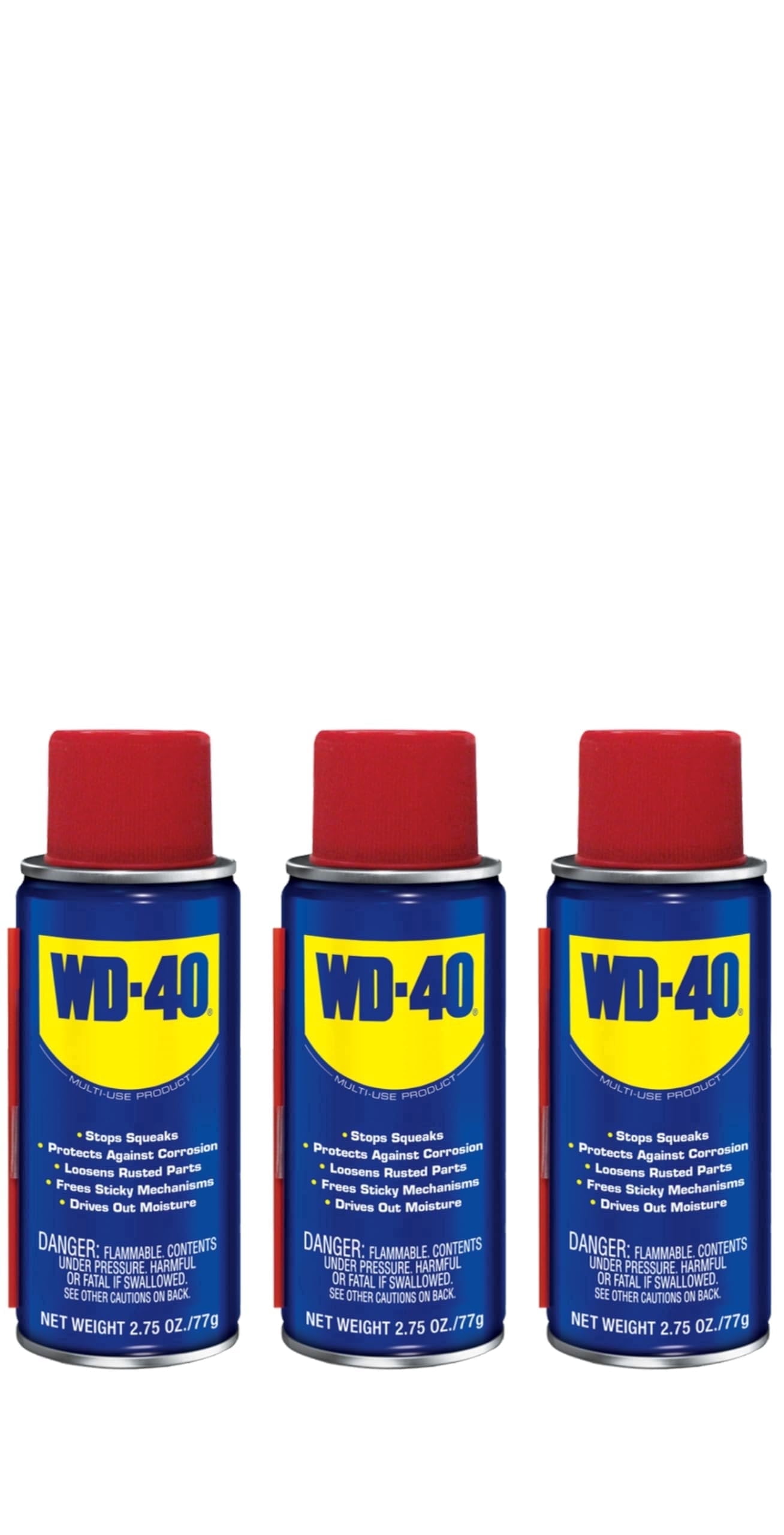 WD-40 Original Formula, Multi-Use Product, 2.75 OZ [3-Pack]