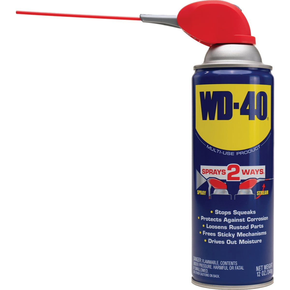 WD-40 Original Formula, Multi-Use Product with Smart Straw Sprays 2 Ways,12 OZs, 3-Pack, 12 OZ
