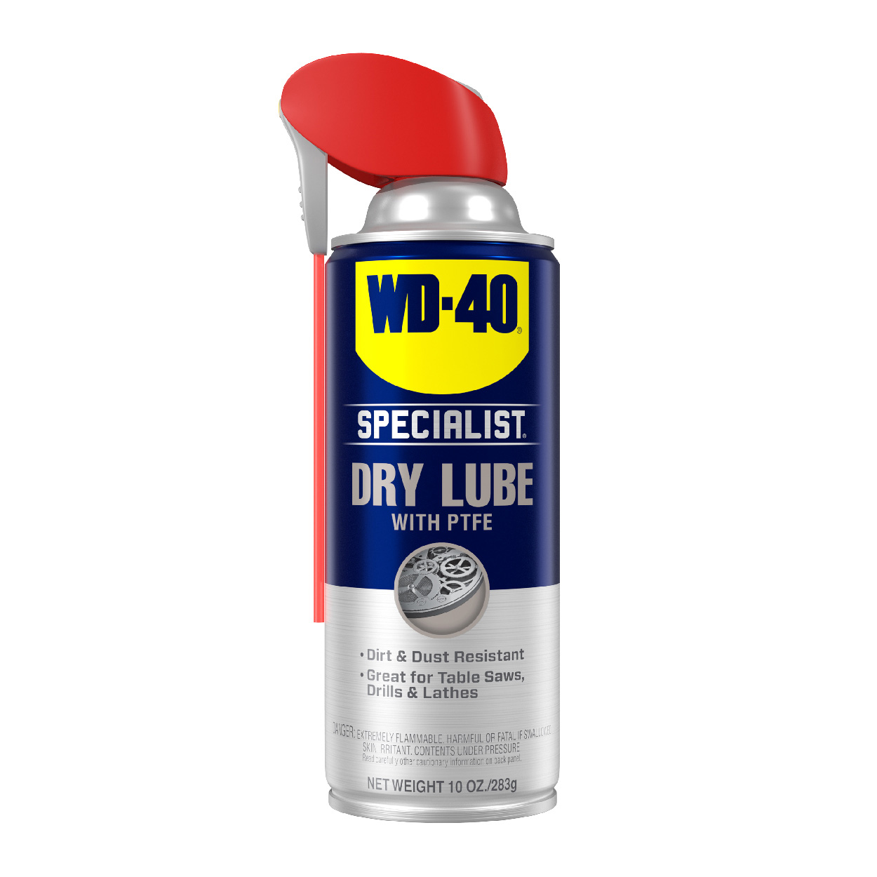 WD-40 Specialist Dry Lube with PTFE, Lubricant with Smart Straw Spray, 10 oz - image 1 of 9
