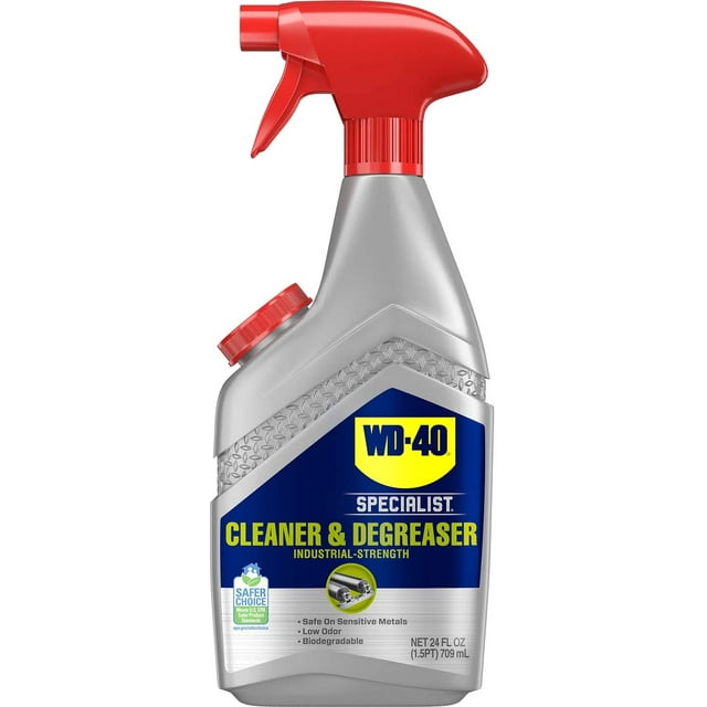 WD-40 Specialist Industrial-Strength Cleaner & Degreaser, 24 oz [Non-Aerosol Trigger]