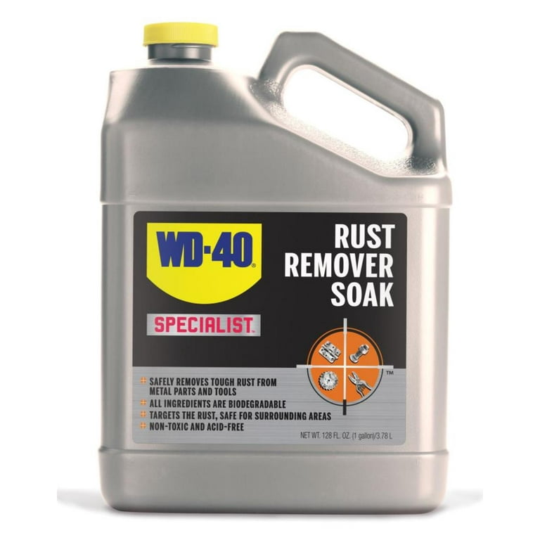 WD-40 Specialist Rust Remover Soak, 1 Gallon 