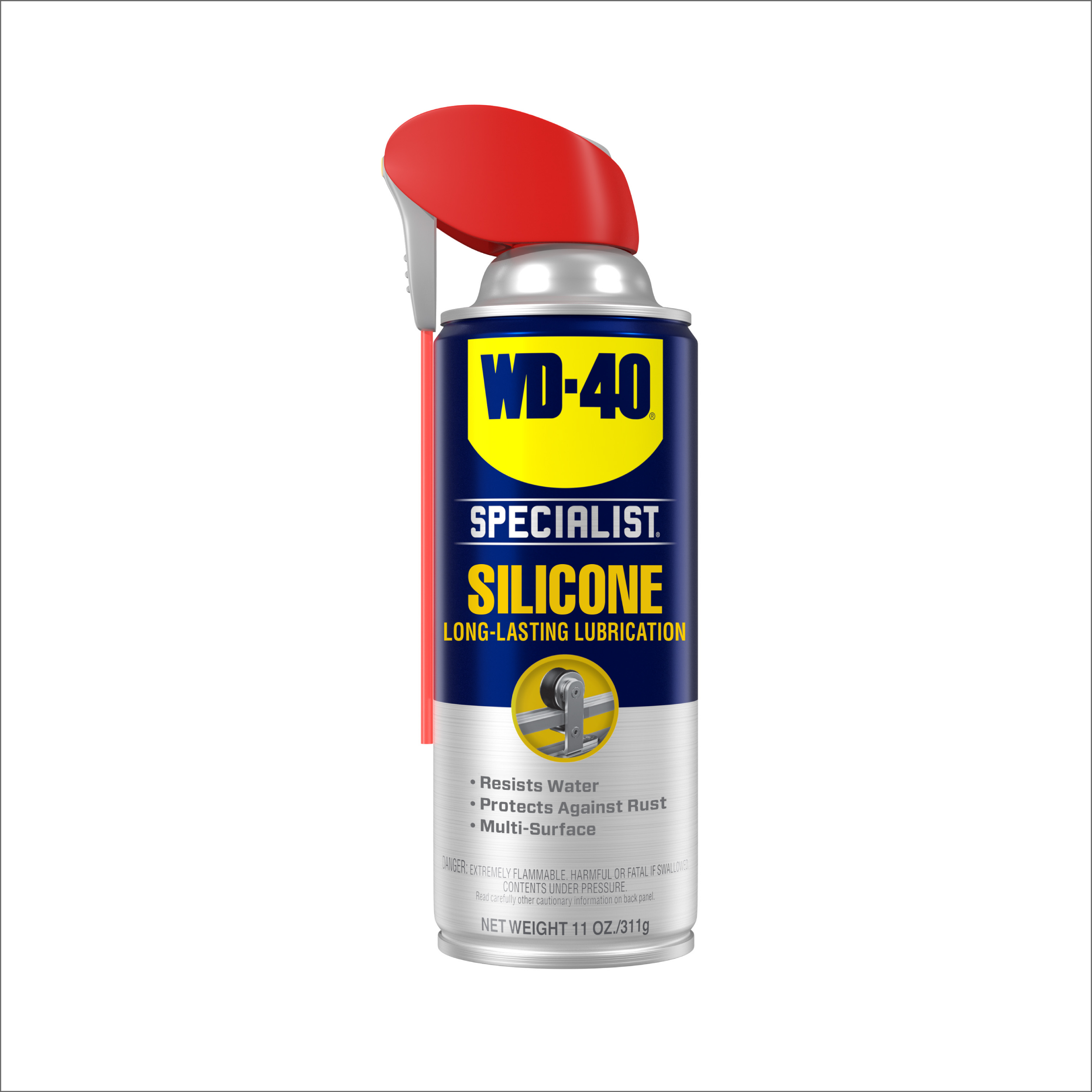 WD-40® Specialist® Water Resistant Silicone Lubricant, 11 Oz - image 1 of 9