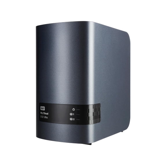WD 4TB My Cloud EX2 Ultra NAS - Network Attached Storage - Dual-Core Processor (WDBVBZ0040JCH-NESN)