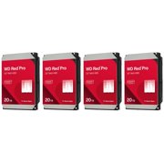 WD 4x WD Red Pro 3.5" SATA III Internal Desktop NAS Hard Drive