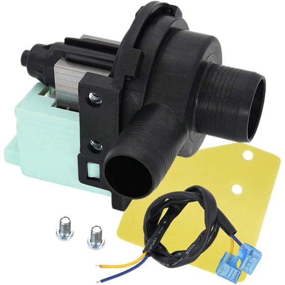 WD-5470-09 Washing Machine Drain Pump, LIYYOO Replacement Washers Drain Pump, Compatible with Haier Machine PCX-30L V12624 PPSB-04 GWT450AW HLP22P RWT150AW AP3437784 1227046 PS4128791