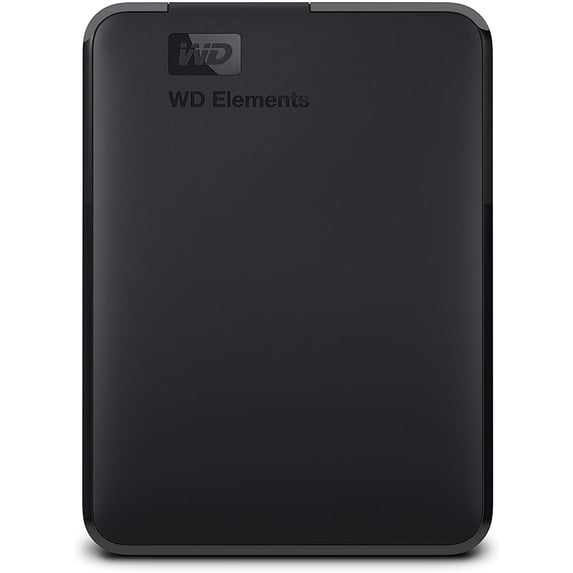 WD 5TB USB 3.0 Elements Portable External Hard Disk Drive for PC & Mac, WDBU6Y0050BBK-WESN