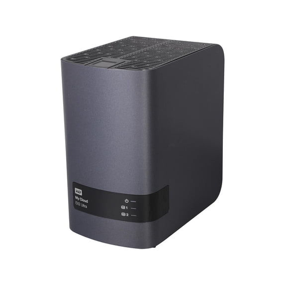WD 8TB My Cloud EX2 Ultra NAS - Network Attached Storage - Dual-Core Processor (WDBVBZ0080JCH-NESN)