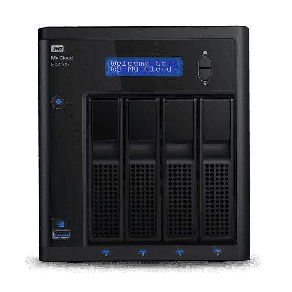WESTERN DIGITAL - CONTENT SOLUTIONS WDBWZE0080KBK-NESN MY CLOUD BUS EX4100 SERIES NAS