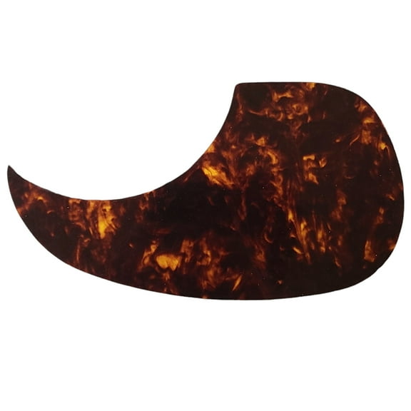 WD Acoustic Guitar Pickguard Left Handed Martin Style Dark Marble