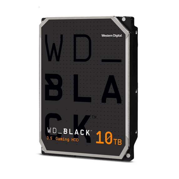 WD_BLACK 10TB Gaming SATA HDD, 3.5" Internal Hard Drive HDD, 7200 RPM, 256MB Cache - WD101FZBX