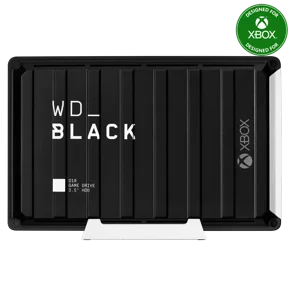 WD_BLACK 12TB D10 Game Drive for Xbox USB 3.2 Gen 1, 3.5" External Hard Drive HDD, 7200 RPM - WDBA5E0120HBK-NESN