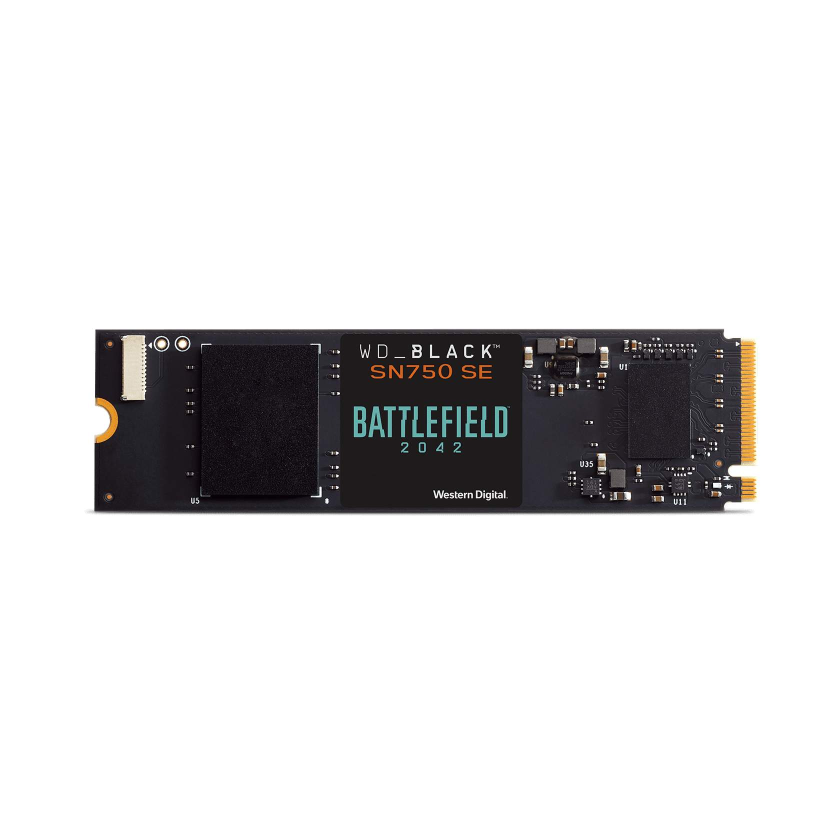 nødvendighed kunst dybde WD_BLACK 1TB SN750 SE NVMe SSD with Battlefield 2042 Game Code Bundle,  Internal M.2 2280 Gaming Solid State Drive - WDBB9J0010BNC-NRSN -  Walmart.com