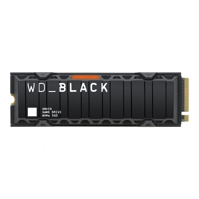 WD_BLACK 1TB SN850 NVMe Internal Gaming SSD Drive w/ Heatsink WDS100T1XHE