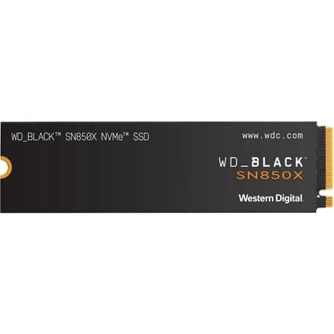 WD_BLACK 1TB SN850X NVMe Internal Gaming SSD Solid State Drive - Gen4 PCIe, M.2 2280, Up to 7,300 MB/s - WDS100T2X0E