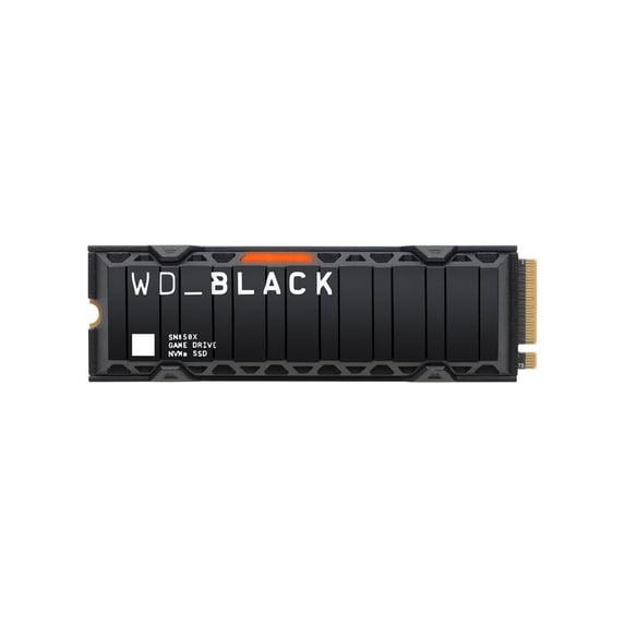 WD_BLACK 1TB SN850X NVMe SSD, Internal Gaming Solid State Drive with Heatsink - WDS100T2XHE-00BCA0