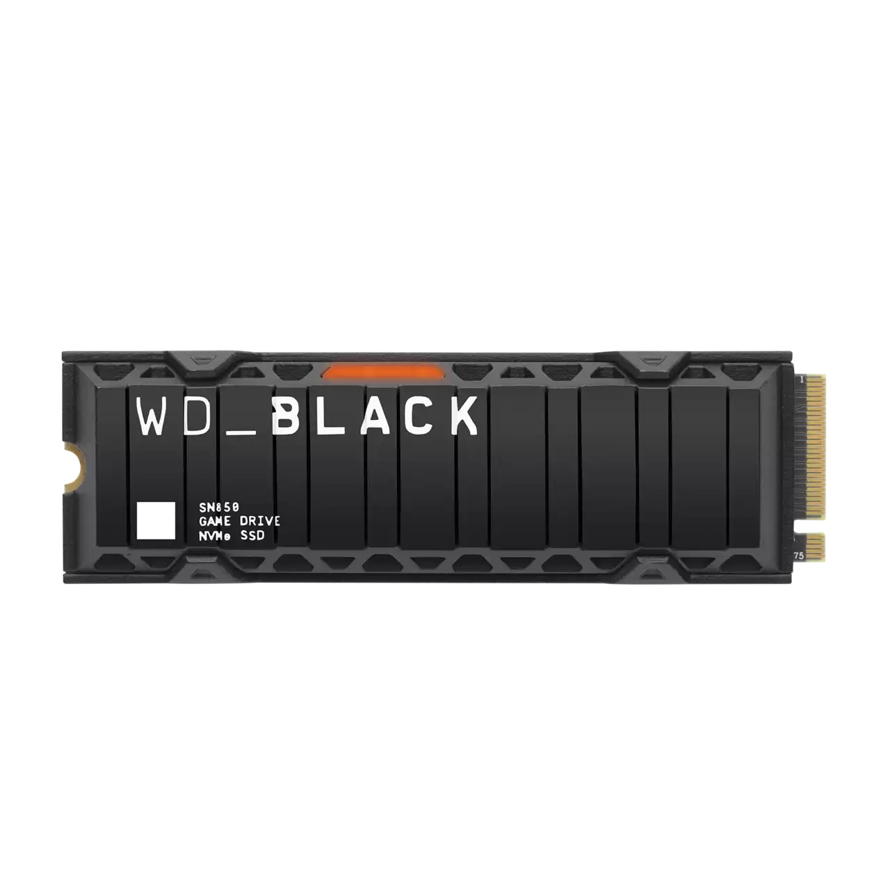 WD_BLACK 2TB SN850 NVMe SSD, Internal M.2 2280 Solid State Drive with Heatsink - WDS200T1XHE - image 1 of 3