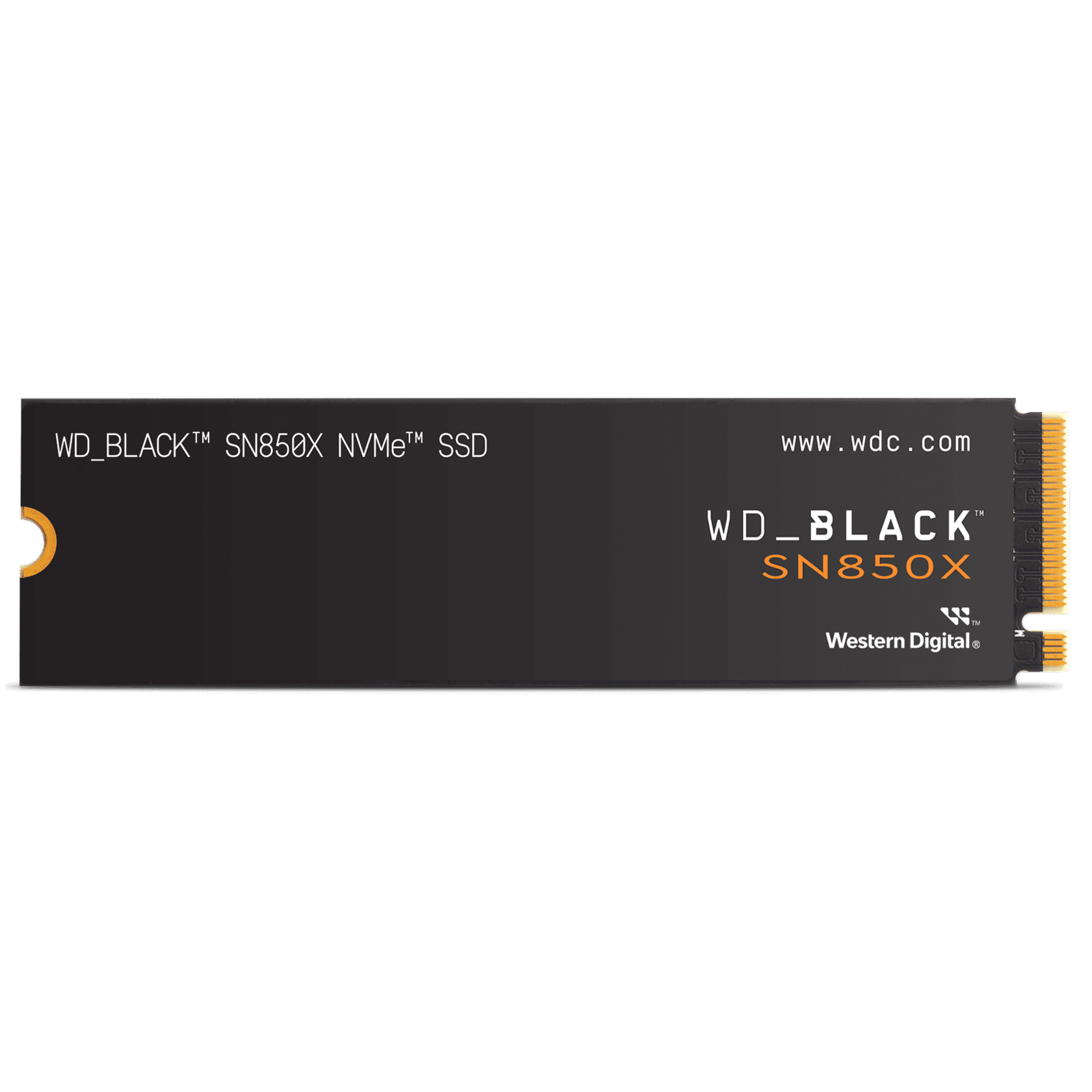 WD_BLACK 2TB SN850X NVMe SSD, Internal Gaming Solid State Drive without Heatsink - WDS200T2X0E-00BCA0