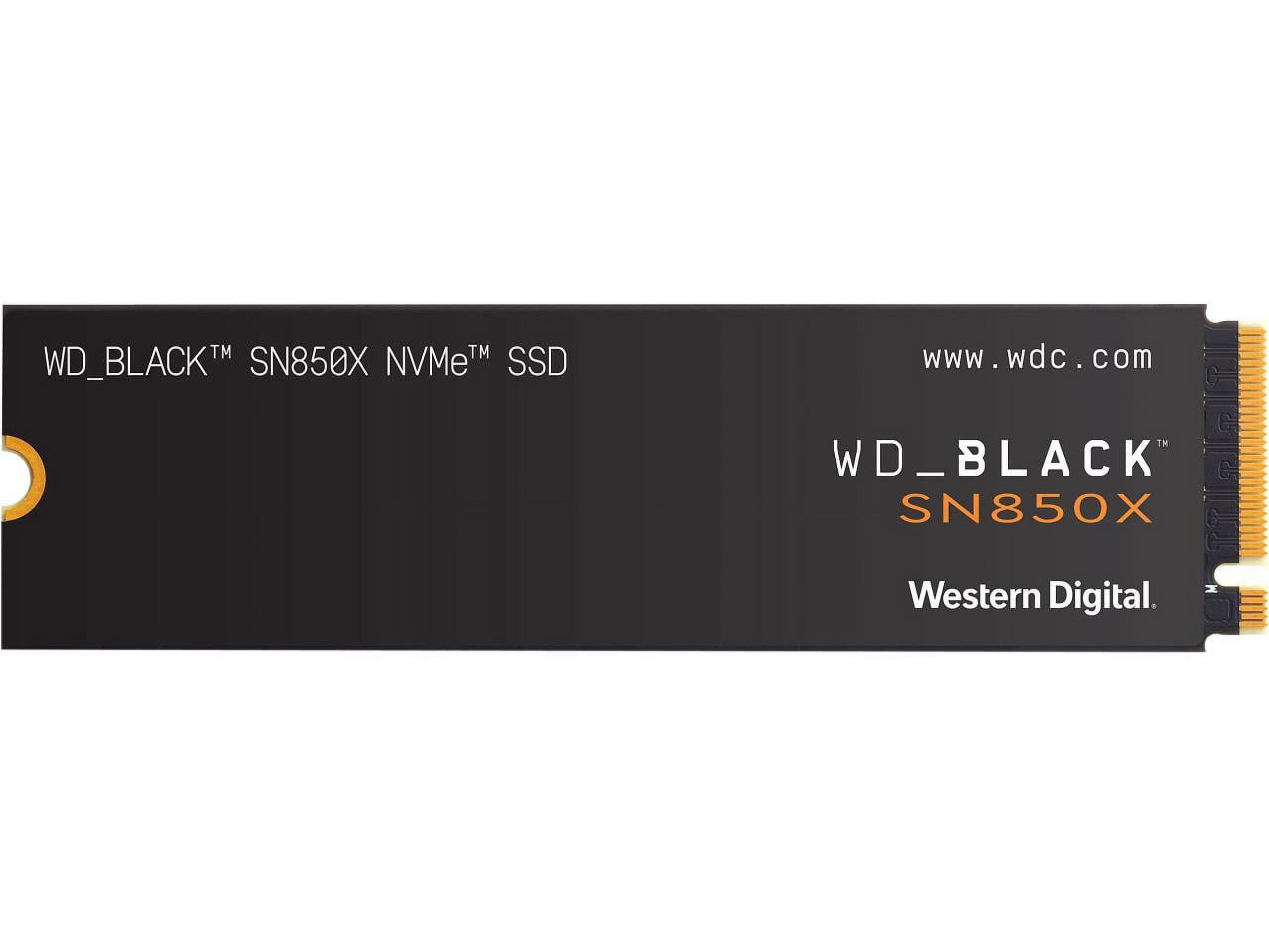 WD_BLACK 1TB SN850X NVMe Internal Gaming SSD Solid State Drive - Gen4 PCIe, M.2 2280, Up to 7,300 MB/s - WDS100T2X0E - Shop Black Friday Deals for 2024! - Walmart.com WD_BLACK 1TB SN850X NVMe Internal Gaming SSD Solid State Drive - Gen4 PCIe, M.2 2280, Up to 7,300 MB/s - WDS100T2X0E - Shop Black Friday Deals for 2024! - Walmart.com