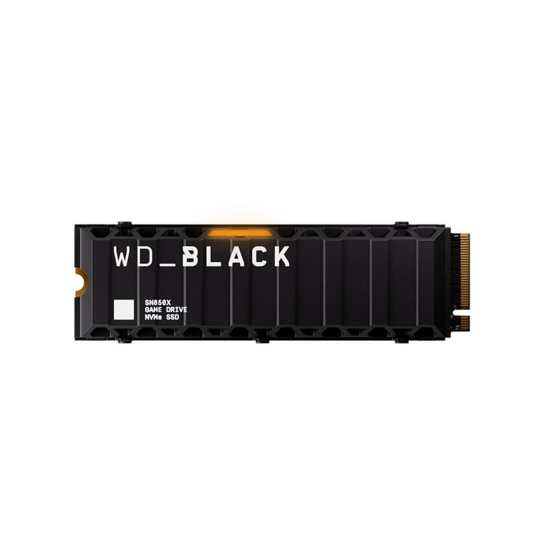 WD_BLACK 4TB SN850X NVMe Internal Gaming SSD Solid State Drive with Heatsink - Works with Playstation 5, Gen4 PCIe, M.2 2280, Up to 7,300 MB/s - WD_BLACK 4TB SN850X NVMe Internal Gaming SSD Solid State Drive with Heatsink - Works with Playstation 5, Gen4 PCIe, M.2 2280, Up to 7,300 MB/s -