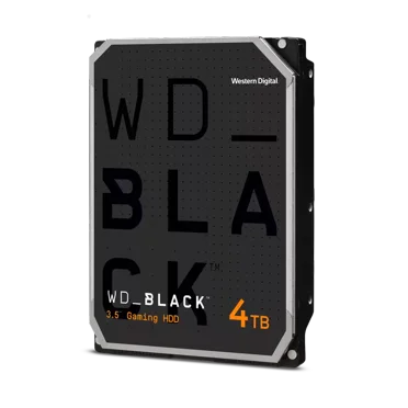 WD_BLACK 4TB Gaming SATA HDD, 3.5" Internal Hard Drive HDD, 7200 RPM, 256MB Cache - WD4006FZBX