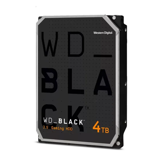 WD_BLACK 4TB Gaming SATA HDD, 3.5" Internal Hard Drive HDD, 7200 RPM, 256MB Cache - WD4006FZBX