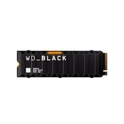 WD_BLACK 4TB SN850X NVMe SSD، محرك أقراص الحالة الصلبة الداخلي للألعاب مع مبدد حراري - WDS400T2XHE-00BCA0