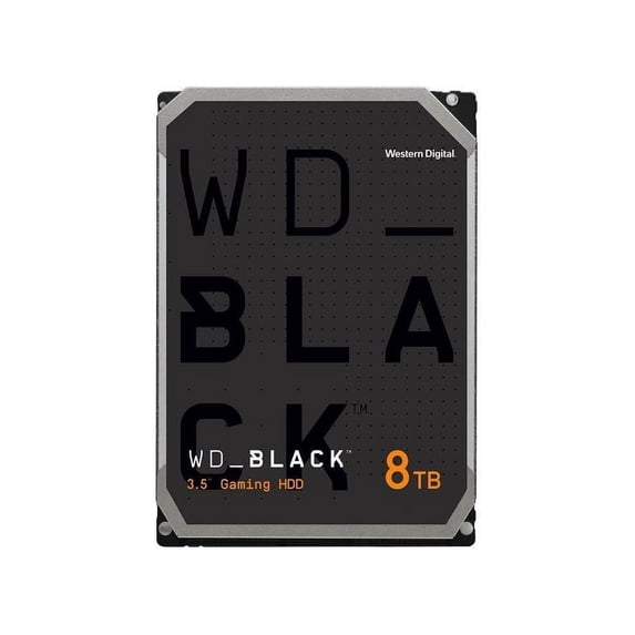 WD_BLACK 8TB Gaming SATA HDD, 3.5" Internal Hard Drive HDD, 7200 RPM, 128MB Cache - WD8002FZWX