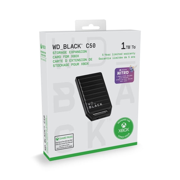 WD_BLACK™ C50 1TB Expansion Card for Xbox™