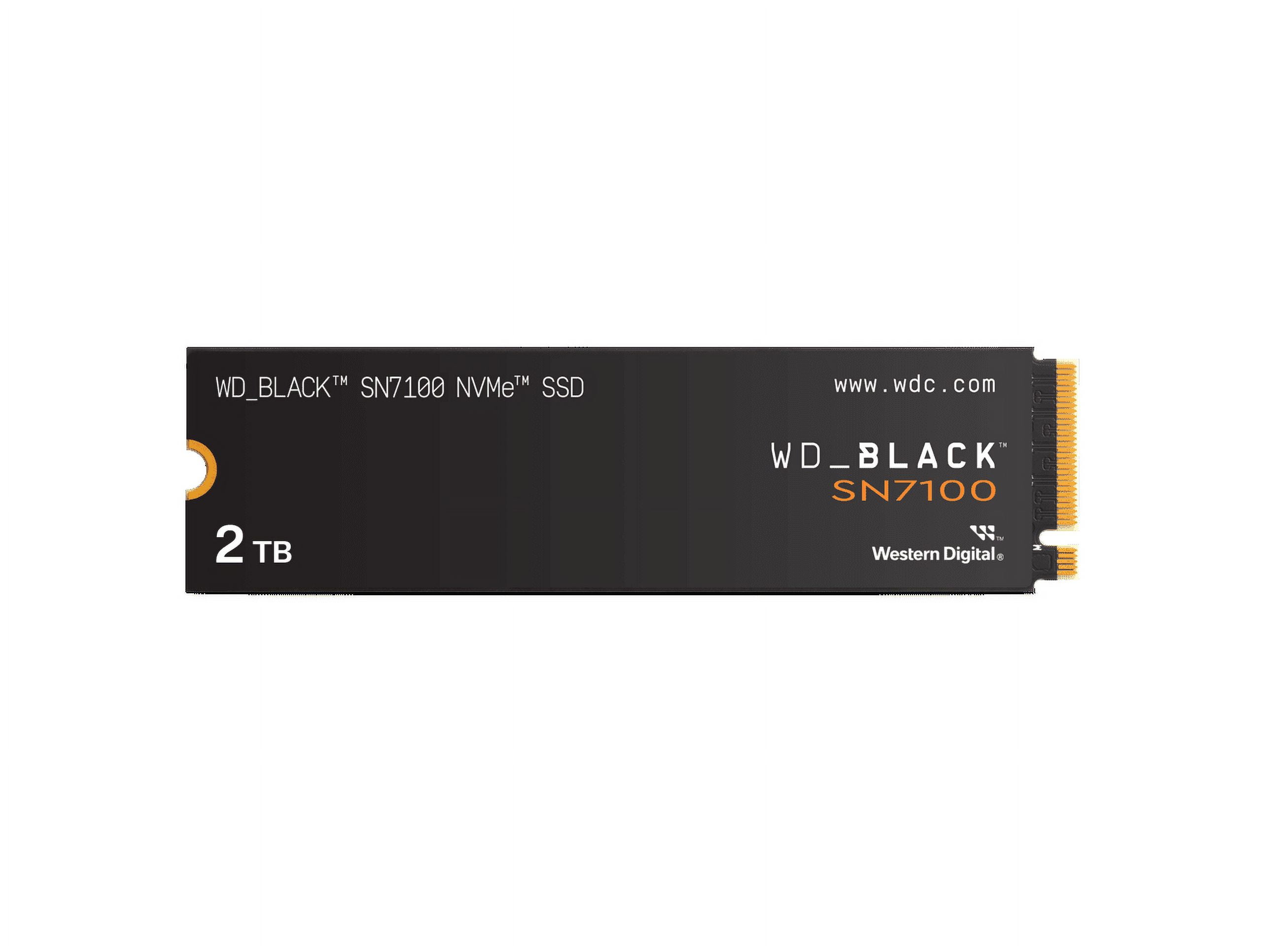 WD Black - SSD - 1 TB - internal - M.2 2280 - PCIe 4.0 (NVMe