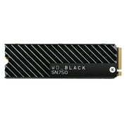 WD _BLACK SN750 2TB NVMe M.2 Internal Gaming SSD with Heatsink