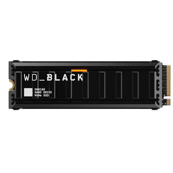 WD_BLACK 1TB SN8100 NVMe SSD, with Heatsink, PCIe Gen 5 - WDS100T1XHM-00CMT0
