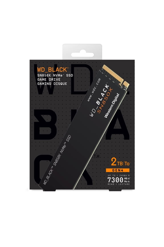 _BLACK SN850X NVMe Internal SSD, 2TB - WDBB9G0020BNC-WRSN