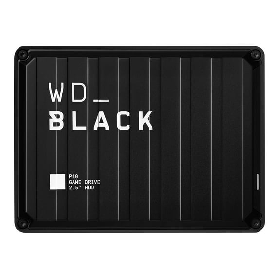 WD Black 2TB P10 Portable Game Drive - Compatible with Playstation - WDBA2W0020BBK-WEBB