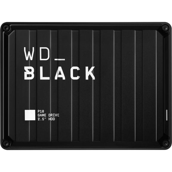 WD Black 4TB P10 Game Drive Portable External Hard Drive for PS5/PS4/Xbox One/PC/Mac USB 3.2 (WDBA3A0040BBK-WESN)