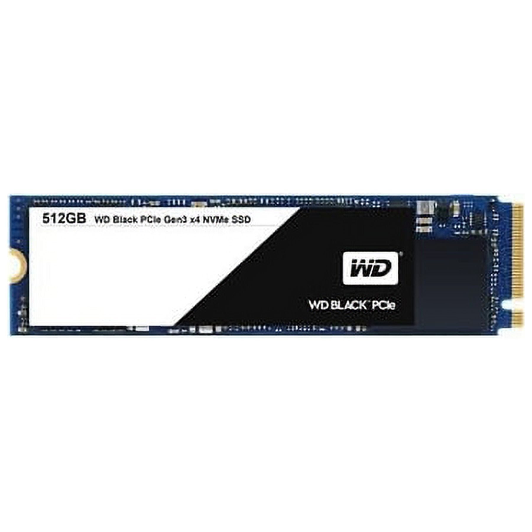 WD Black PCIe WDS512G1X0C - Solid state drive - 512 GB - internal - M.2 2280 - PCI Express 3.0 x4 (NVMe)