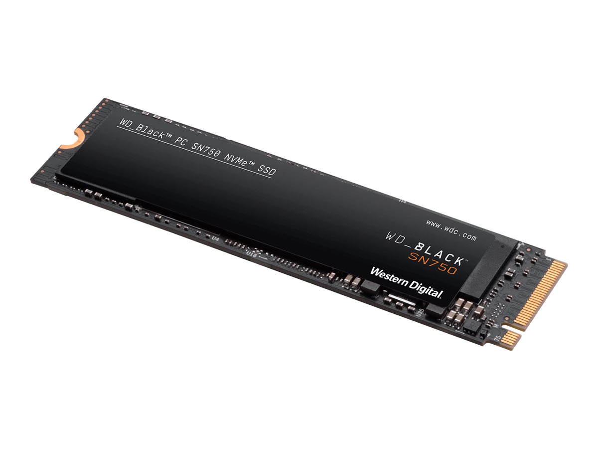 WD Black SN750 NVMe SSD WDS200T3X0C - SSD - 2 TB - internal - M.2 2280 - PCIe 3.0 x4 (NVMe) - image 1 of 5