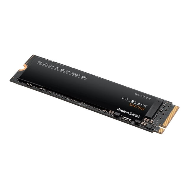 WD Black SN750 NVMe SSD WDS200T3X0C - SSD - 2 TB - internal - M.2 2280 - PCIe 3.0 x4 (NVMe)