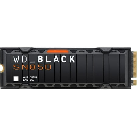 WD - BLACK SN850 2TB Internal SSD PCIe Gen 4 x4 NVMe with Heatsink for PS5 and Desktops