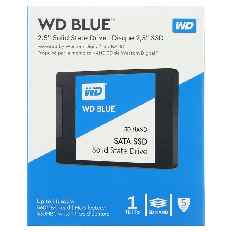 Resistente forståelse Perseus WD Blue 2.5-Inch 3D NAND SATA SSD 1TB - WDBNCE0010PNC-WRSN - Walmart.com