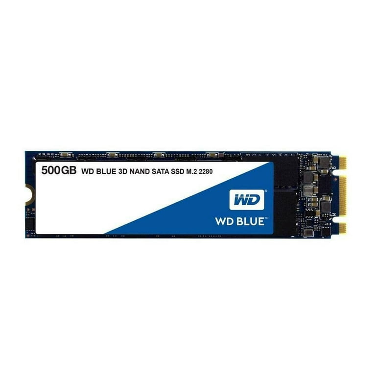 WD Blue 500 GB M.2 2280 3D NAND SATA III Internal SSD WDS500G2B0B