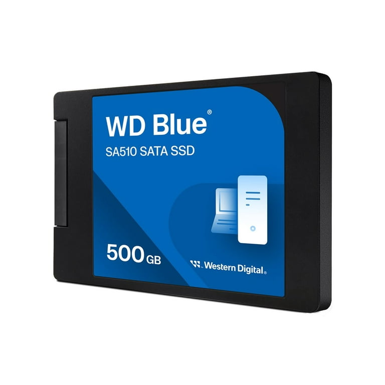 WD Blue SA510 500GB SATA SSD 2.5インチ　ケース付 Western Digital WD Blue SA510 SSD, 500 GB, Internal SATA