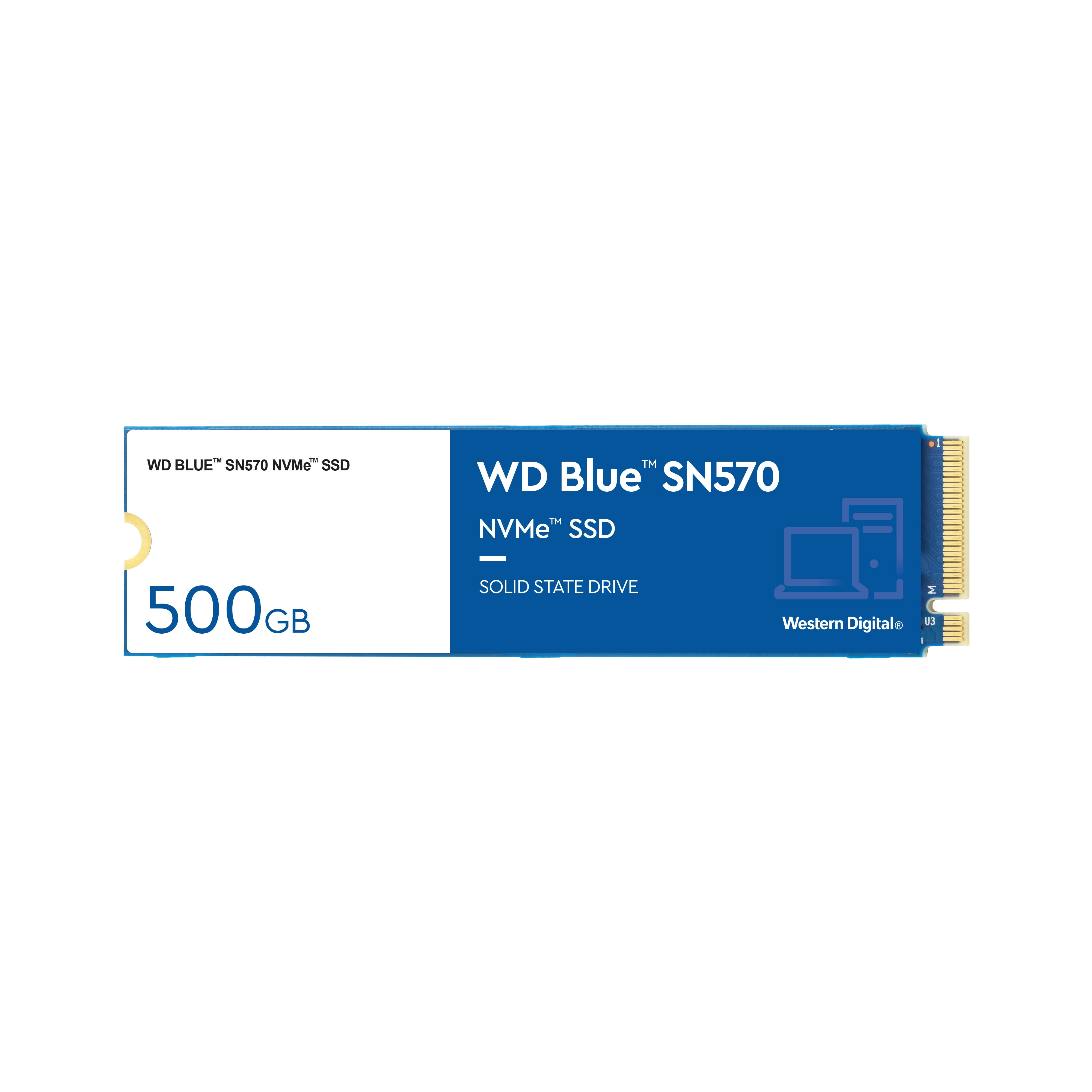 内蔵型SSD WD Blue 500GB SN5000 NVMe SSD Western Digital 500GB WD Blue SN5000 NVMe SSD, PCIe Gen 4.0, up to