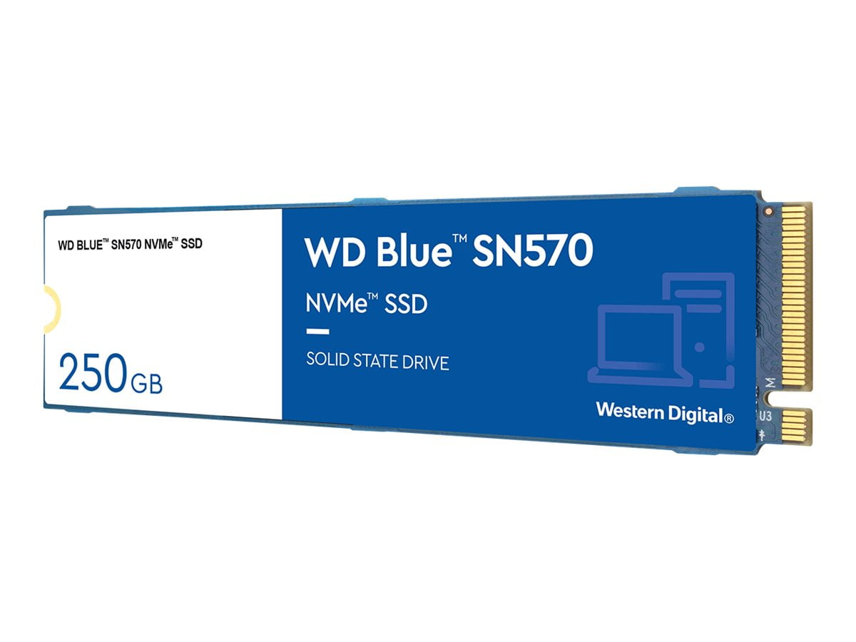WD Blue 500GB SN570 NVMe SSD - WDBB9E5000ANC-WRSN