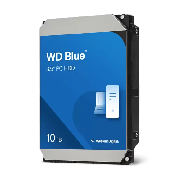 WD Blue 10TB Desktop Hard Drive 3.5" External SATA SATA/600