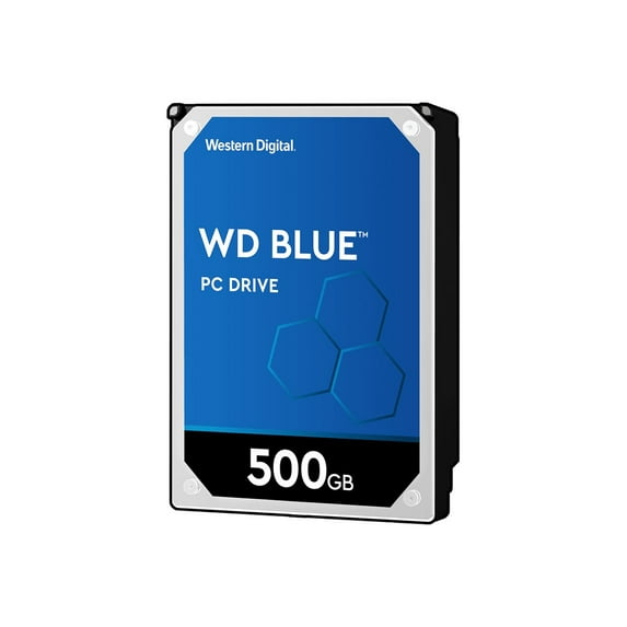 WD Blue WD5000LQVX - Hard drive - 500 GB - internal - 2.5" - SATA 6Gb/s - 5400 rpm - buffer: 8 MB