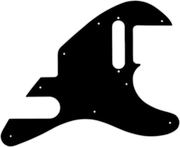 WD Custom Pickguard For Fender 2011 Tele-Bration Series 60th Anniversary Telecaster #01T Black Thin