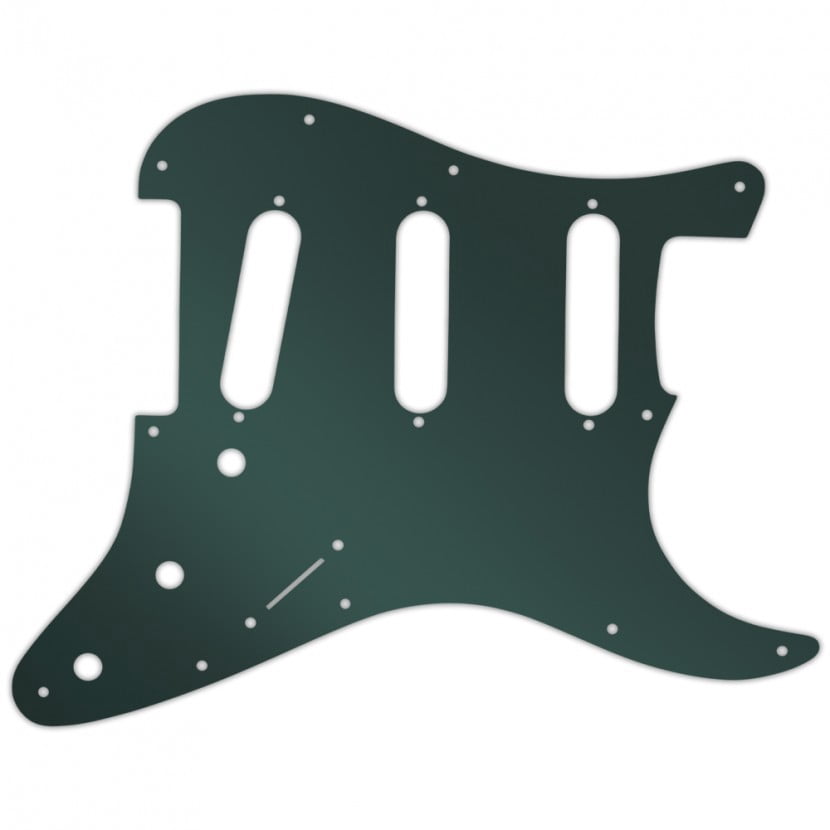 WD Custom Pickguard For Fender Stratocaster #22 Translucent Milk White