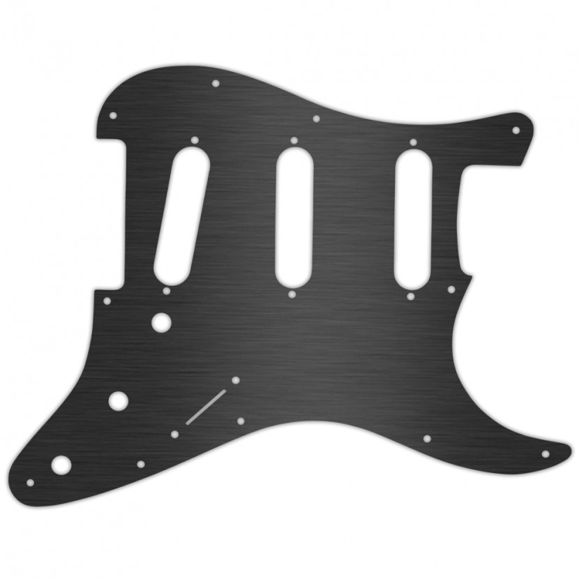 WD Custom Pickguard For Fender Stratocaster #55S Parchment Solid