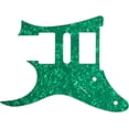 thumbnail image 1 of WD Custom Pickguard For Left Hand Ibanez 2009 RG350DX #28GR Green Pearl/White/Black/White, 1 of 1