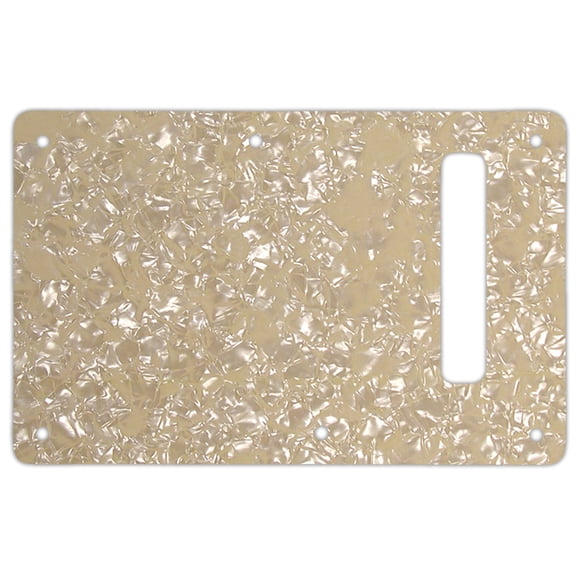 WD Custom Pickguards Backplate For Modern Fender Stratocaster #28C Cream Pearl/Cream/Black/Cream